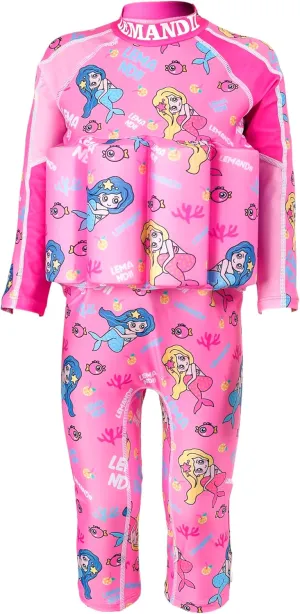 Baby Kids Floatation Suit Float One-Piece Swimwear Buoyancy for Girls Boys 1-10Years