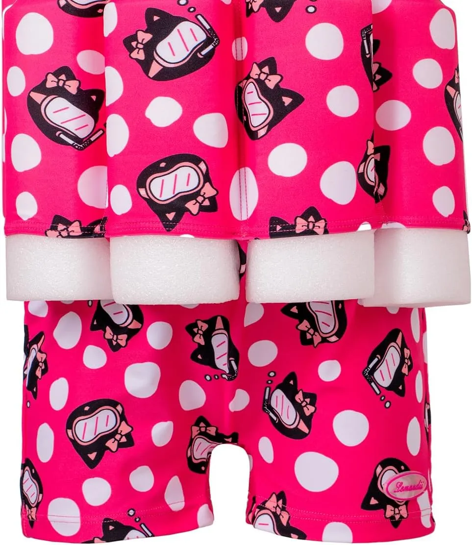 Baby Kids Floatation Suit Float One-Piece Swimwear Buoyancy for Girls Boys 1-10Years