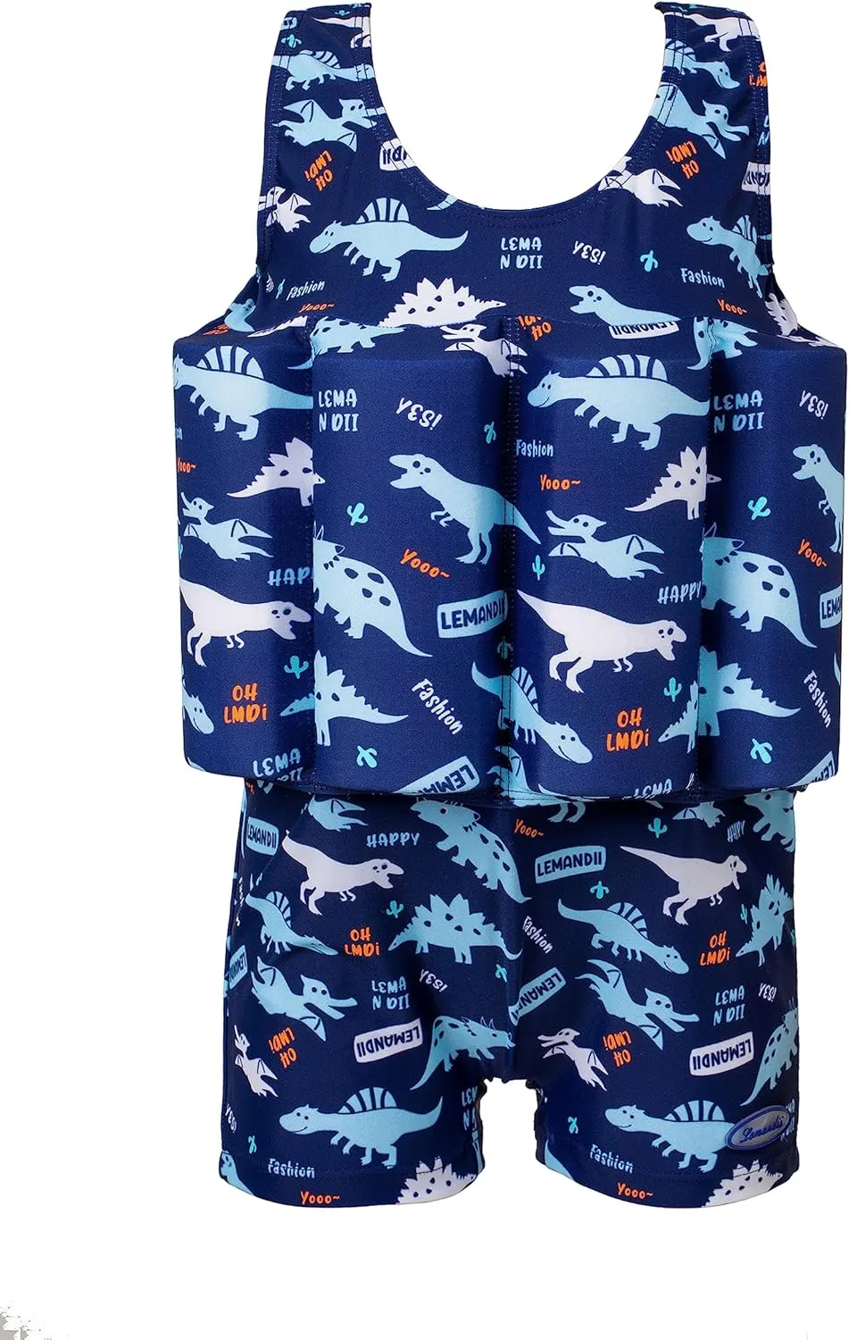 Baby Kids Floatation Suit Float One-Piece Swimwear Buoyancy for Girls Boys 1-10Years