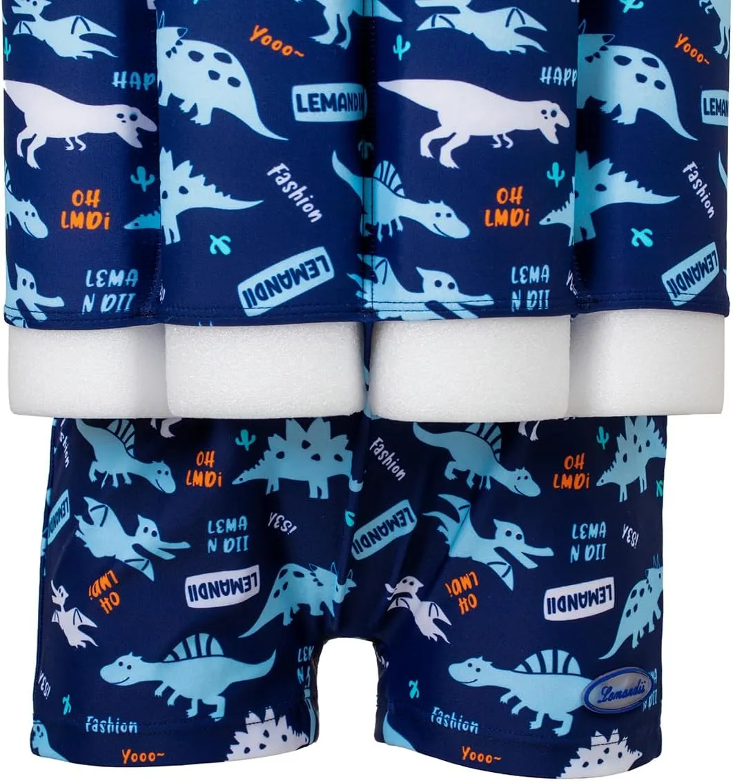 Baby Kids Floatation Suit Float One-Piece Swimwear Buoyancy for Girls Boys 1-10Years
