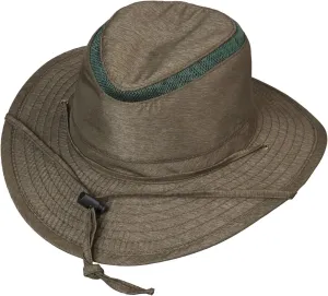 Broner Mens Streamside Poly/Nylon Blend Big Brim Sun Hat with Chincord