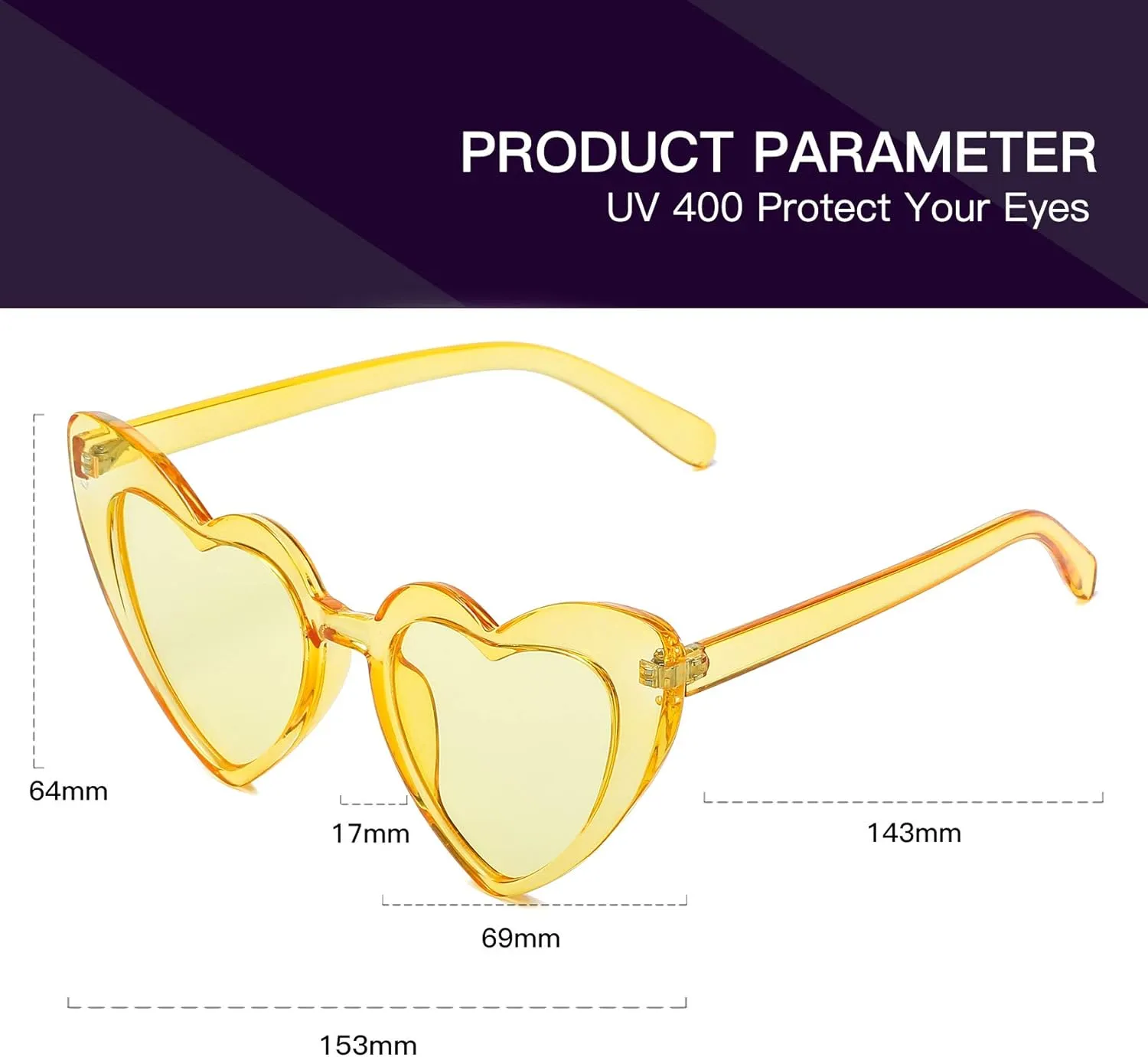 Clout Goggle Heart Sunglasses Vintage Cat Eye Mod Style Retro Kurt Cobain Glasses