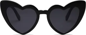 Clout Heart Shaped Sunglasses Goggles Vintage Cat Eye Mod Style Retro Kurt Cobain Glasses