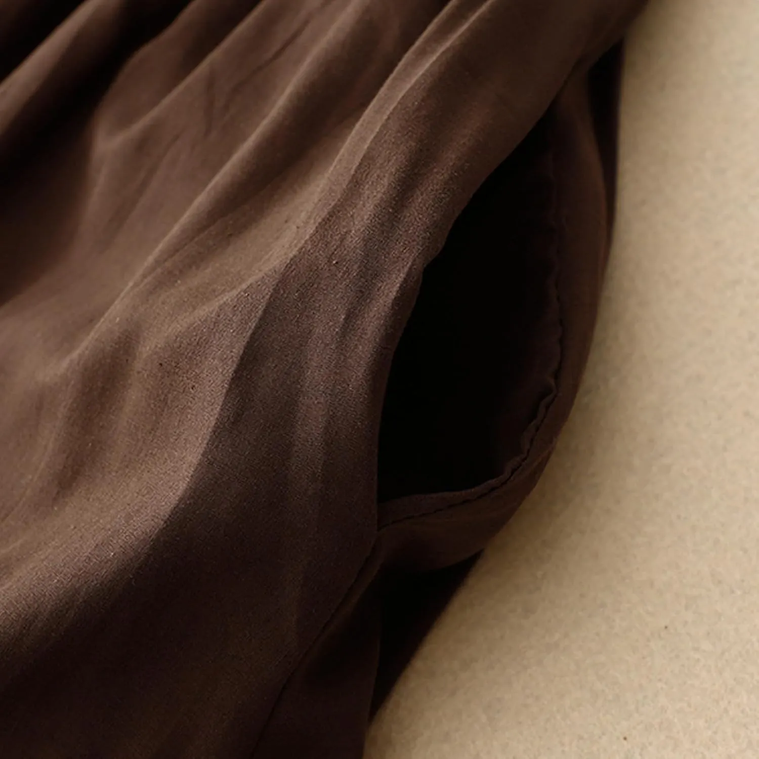Cotton Linen Skirts for Women Summer Elastic Waisted Swing Tiered Double Layerd Maxi Skirts Irregular Ruffle Lightweight
