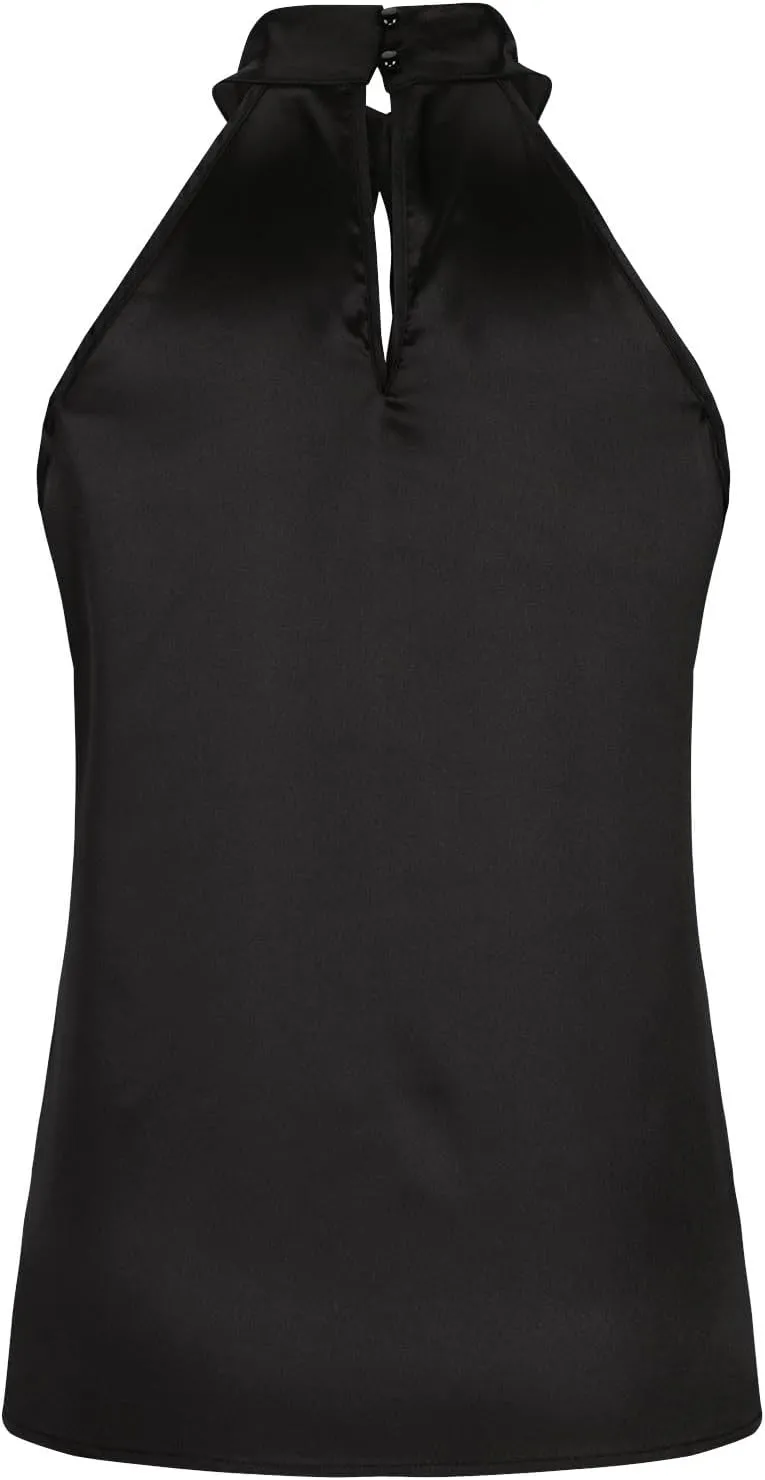 Halter Sleeveless Tops for Women Trendy 2025 Lightweight Blouse Elegant Sleeveless Casual Loose Summer Outings Tanks