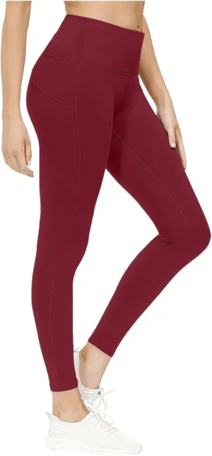 High-Waisted Waist Trainer Ankle-Hugging Pocket Yoga Pants for Women Shapewear Workout Pants with Built-in