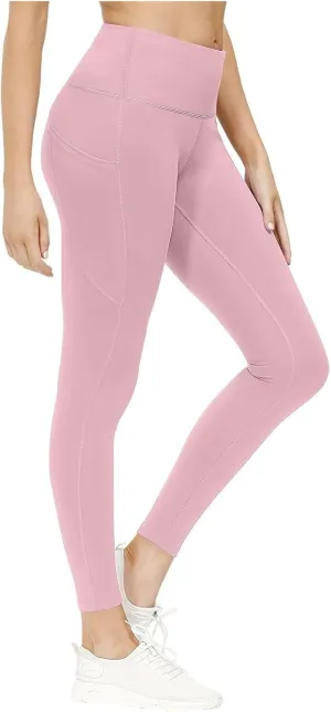 High-Waisted Waist Trainer Ankle-Hugging Pocket Yoga Pants for Women Shapewear Workout Pants with Built-in