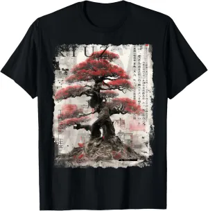 Hip Hop Y2K Vintage Hipster Edgy Urban Streetwear Bonsai T-Shirt