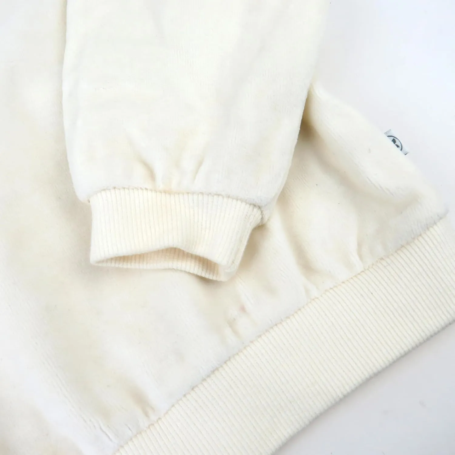 HONESTBABY Velour Pullover Hoodie and Zip Front Sweatshirt and Jogger Sweatpants Set