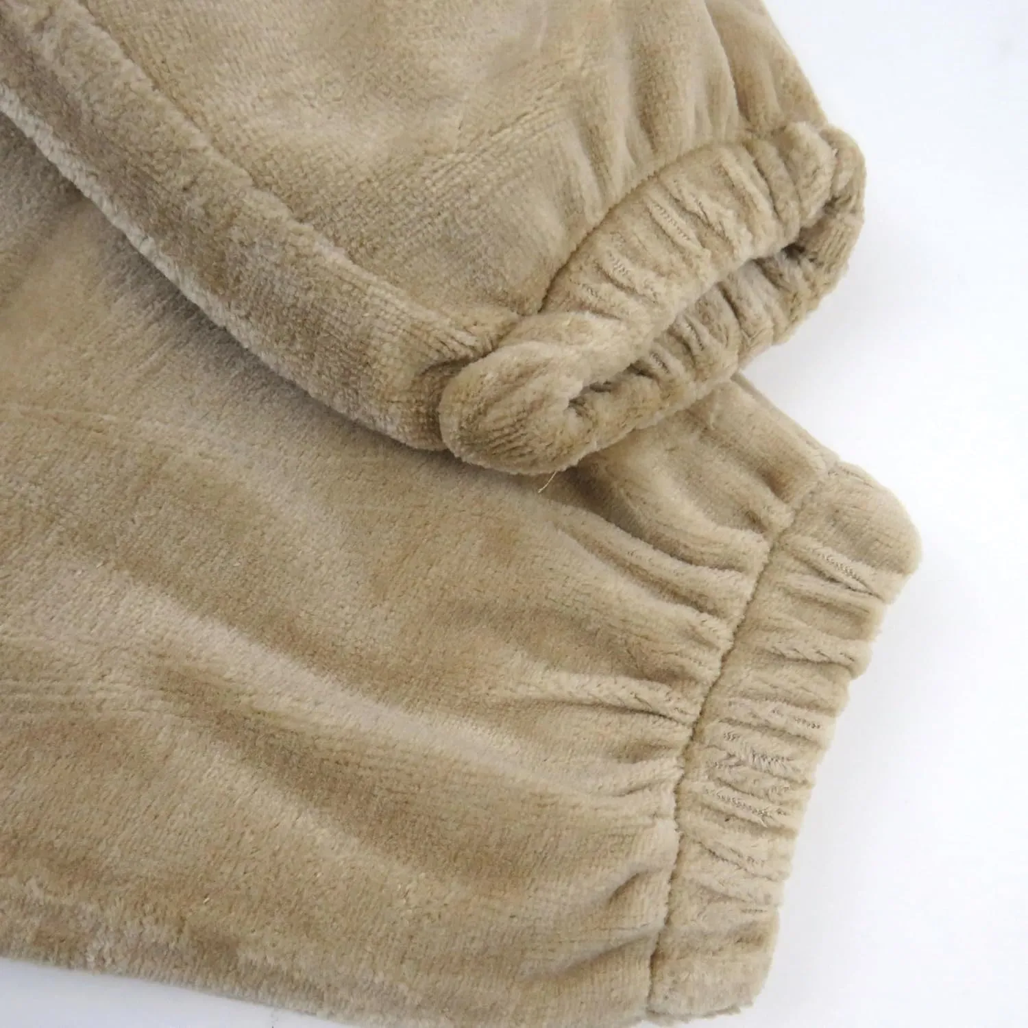 HONESTBABY Velour Pullover Hoodie and Zip Front Sweatshirt and Jogger Sweatpants Set