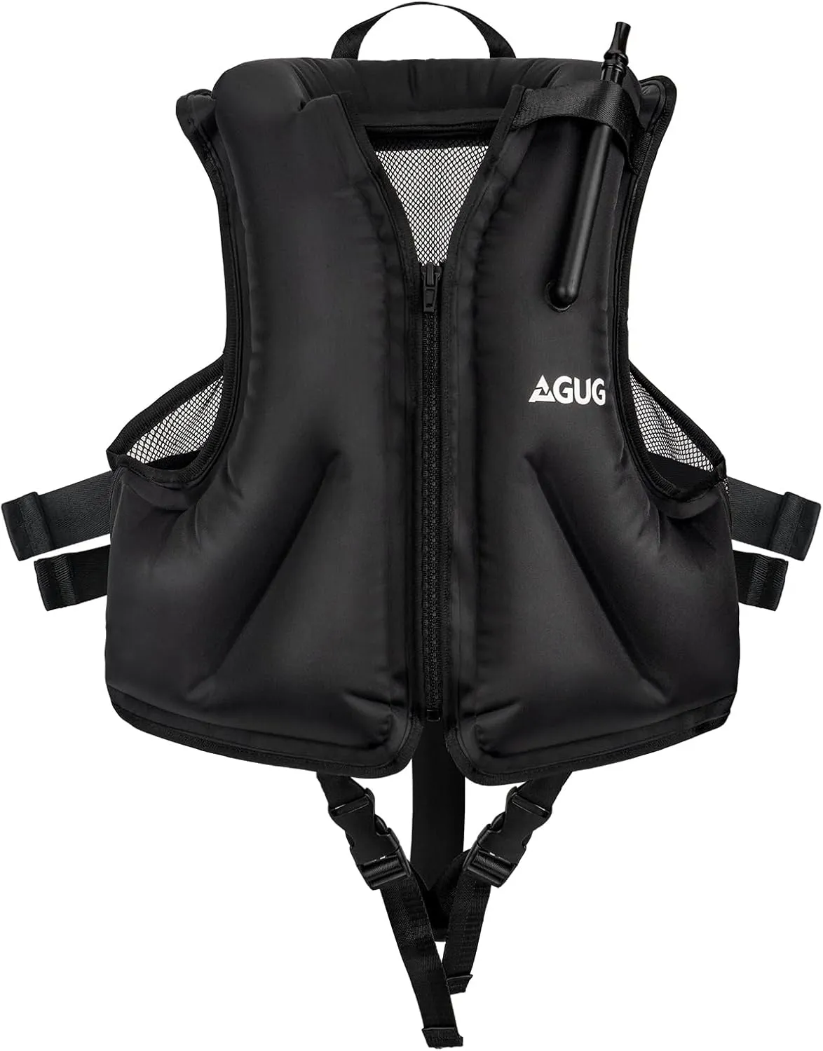 Inflatable Vest for Kids, AGUG Toddler Swim Vest with Adjutable Waist Straps Snorkeling Jackets Boys & Girls Child Swimming Pool Vest Buoyancy Swimsuit for Paddle Boating Beach Swimwear