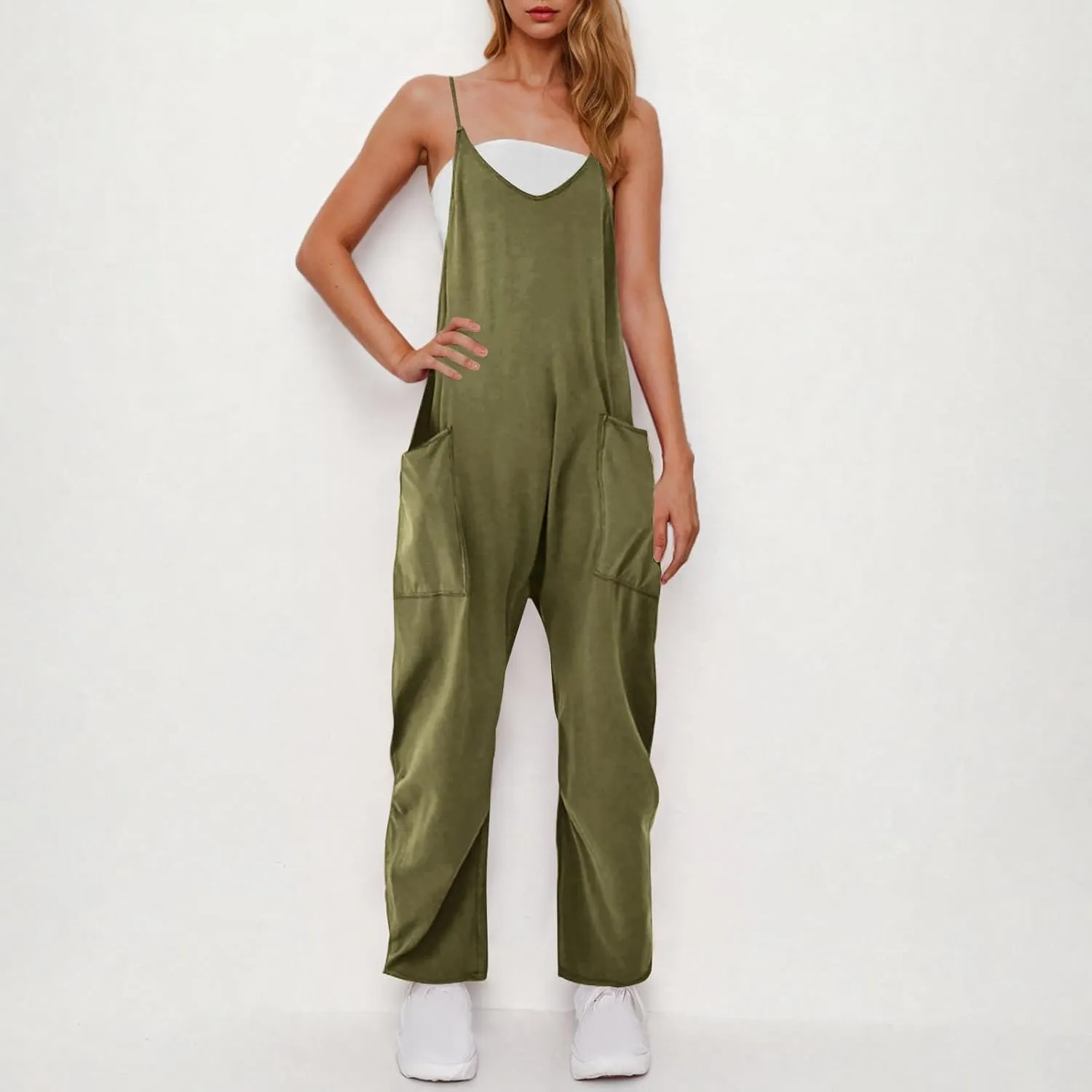 Juniors Plaid Loose Fit Coveralls Trousers Pants Catsuit for Women Fall Summer Trousers Pants 2025