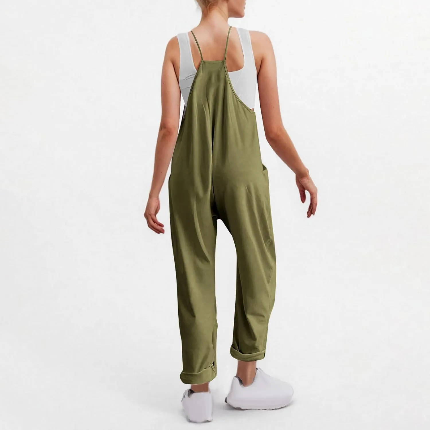 Juniors Plaid Loose Fit Coveralls Trousers Pants Catsuit for Women Fall Summer Trousers Pants 2025