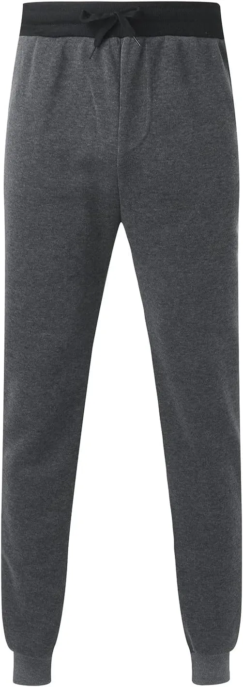 LCMTWX Mens Pants Loose Pants and Winter High Street Fashion Leisure Loose Sports Outdoor Running Sweater Pants Trousers
