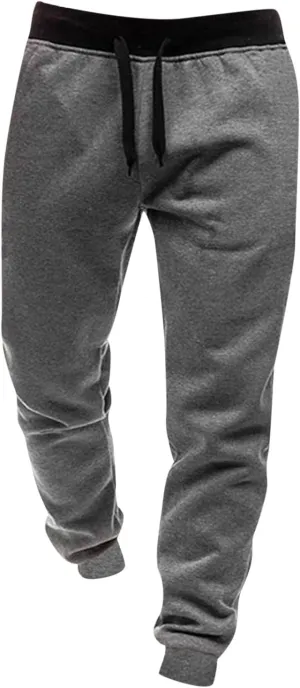 LCMTWX Mens Pants Loose Pants and Winter High Street Fashion Leisure Loose Sports Outdoor Running Sweater Pants Trousers