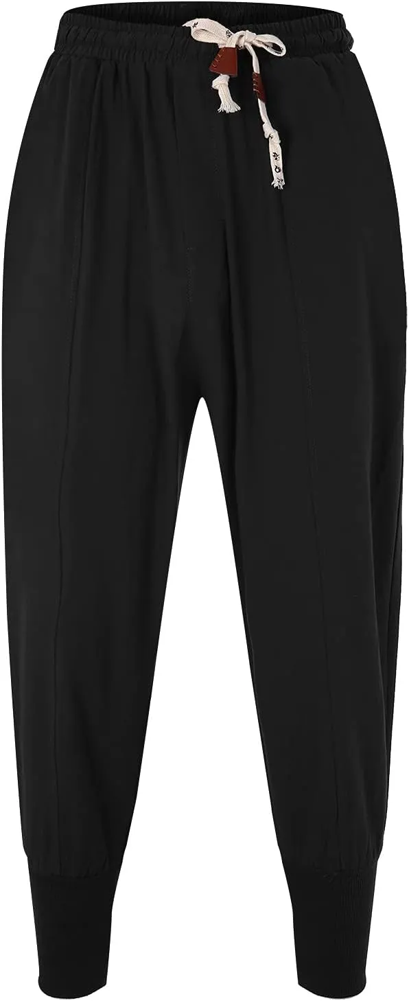 LCMTWX Mens Pants Loose Pants and Winter High Street Fashion Leisure Loose Sports Outdoor Running Sweater Pants Trousers