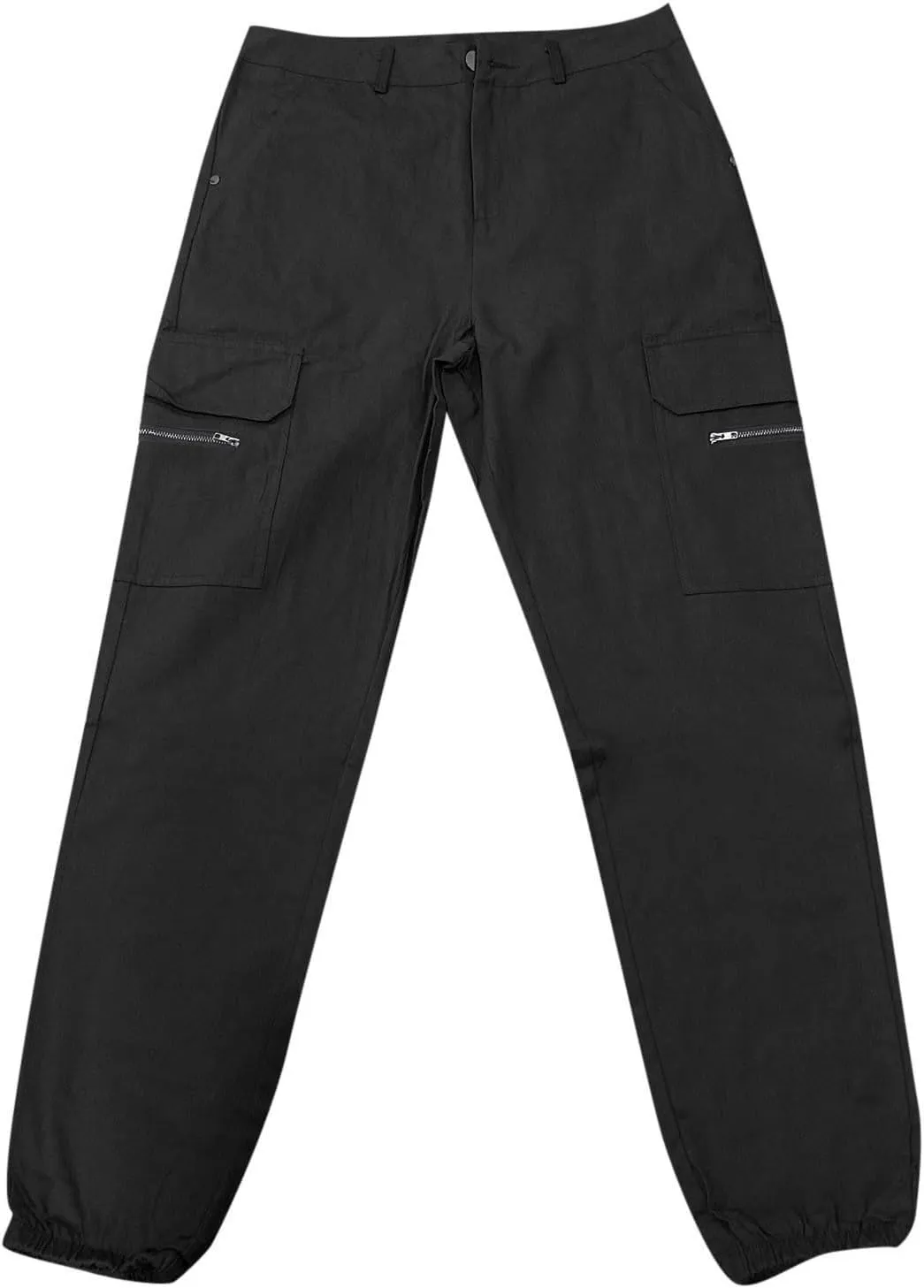 Lightweight Hiking Cargo Pants Womens Slim Fit Outdoor Solid Travel Sweatpant Jogger Elastic Waist Trouser w/Pocket