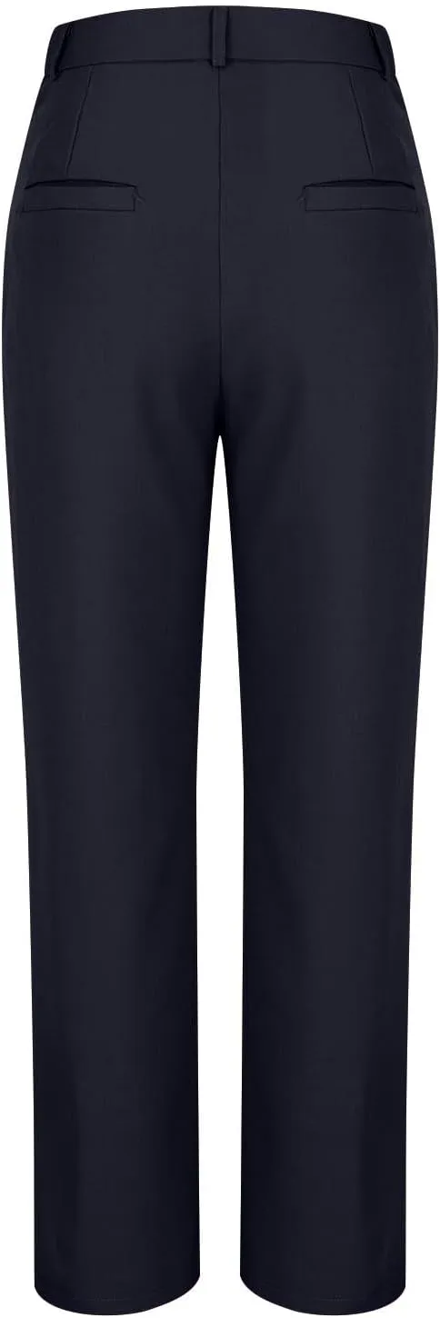 Lmdudan 2025 Dress Pants Women Work Business Pants Tummy Control Office Straight Leg Trousers High Waisted Ladies Slacks