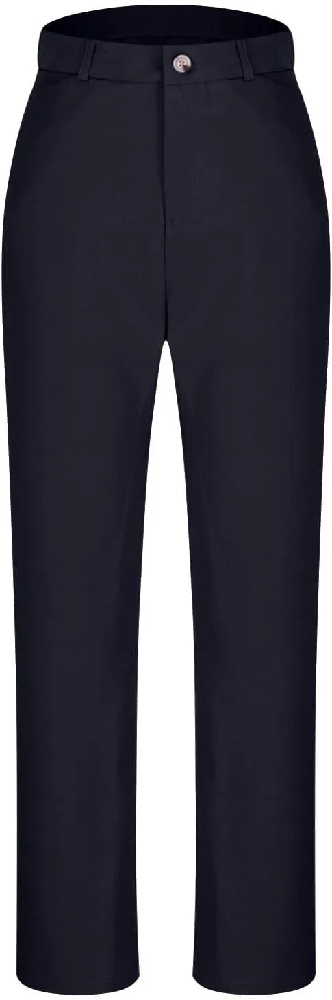 Lmdudan 2025 Dress Pants Women Work Business Pants Tummy Control Office Straight Leg Trousers High Waisted Ladies Slacks