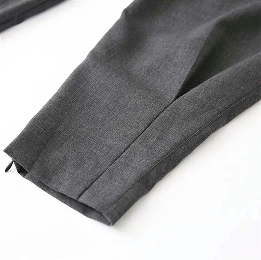 Loose high Waist Pants for Women's Spring and Autumn Work Clothes Casual Harren Ties Long Pants