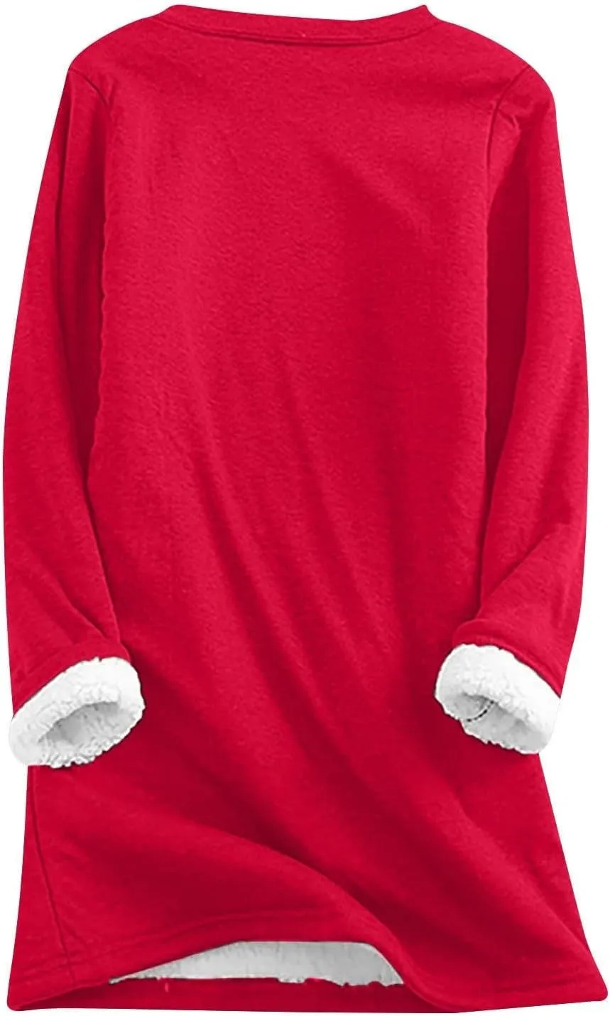 Lounge Sets for Women Yes I'm Always Freezing Me Winter Outfits Warm Fleece Sherpa Lined Sweatsuits Pajamas Set