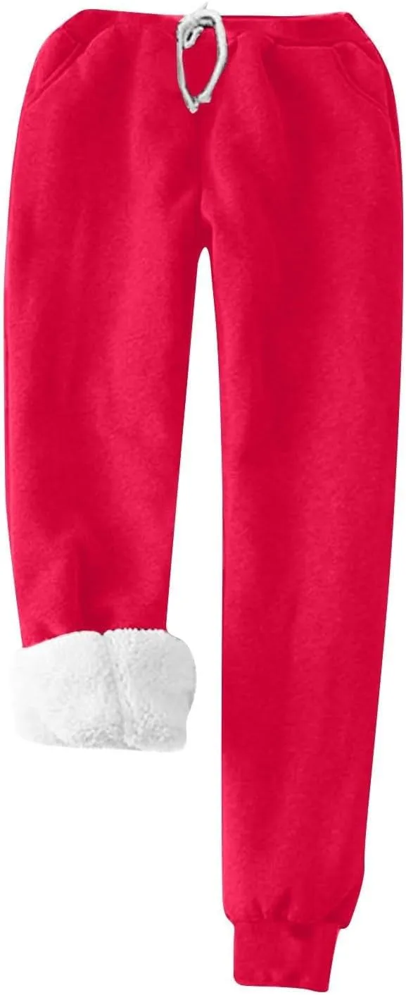 Lounge Sets for Women Yes I'm Always Freezing Me Winter Outfits Warm Fleece Sherpa Lined Sweatsuits Pajamas Set