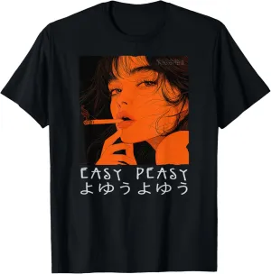 Manga Hip Hop Retro Vintage Hipster Urban Streetwear Anime T-Shirt