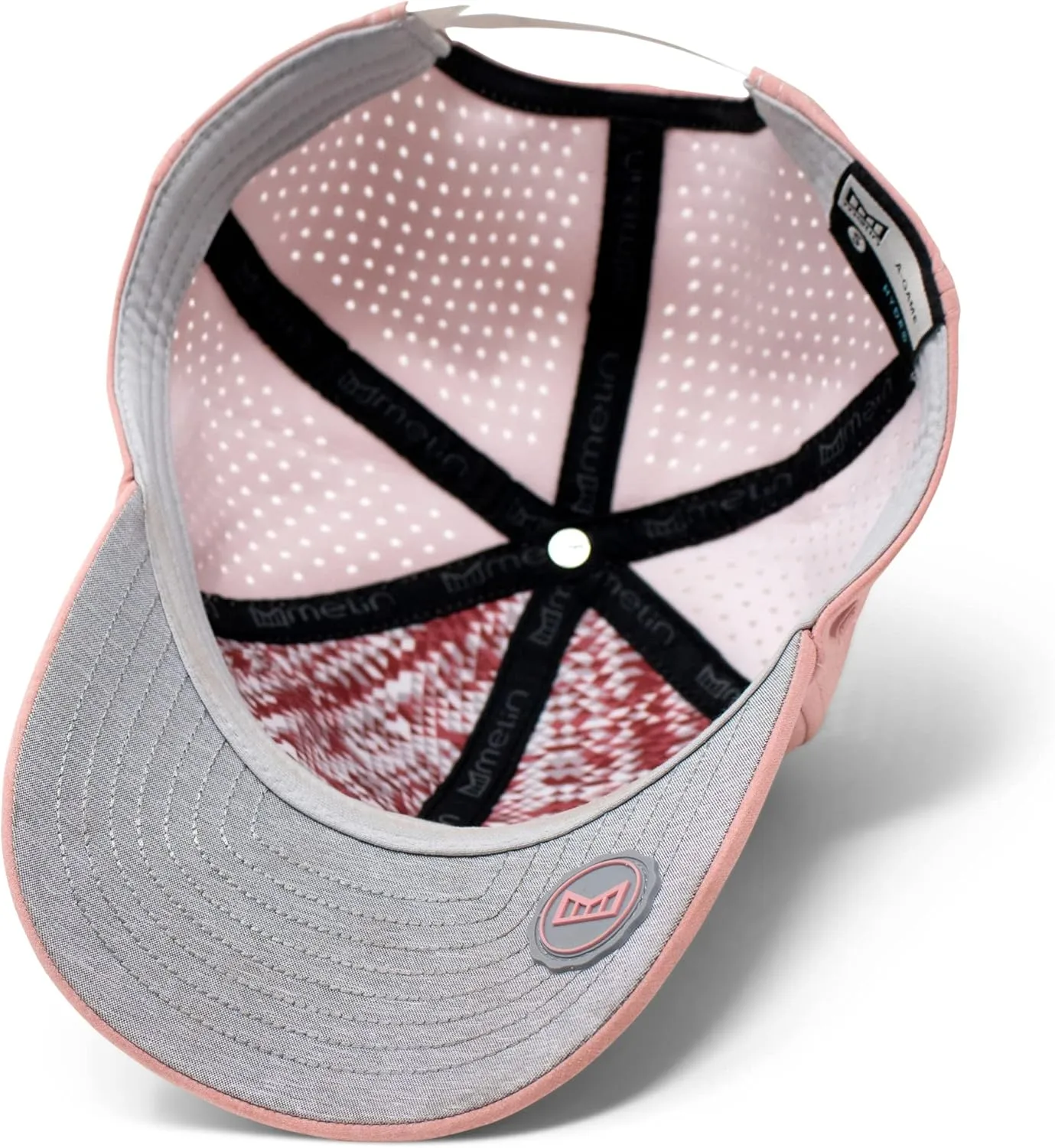 melin A-Game Hydro, Performance Snapback Hats, Water-Resistant Baseball Caps for Men & Women, Golf, Running, or Workout Hat