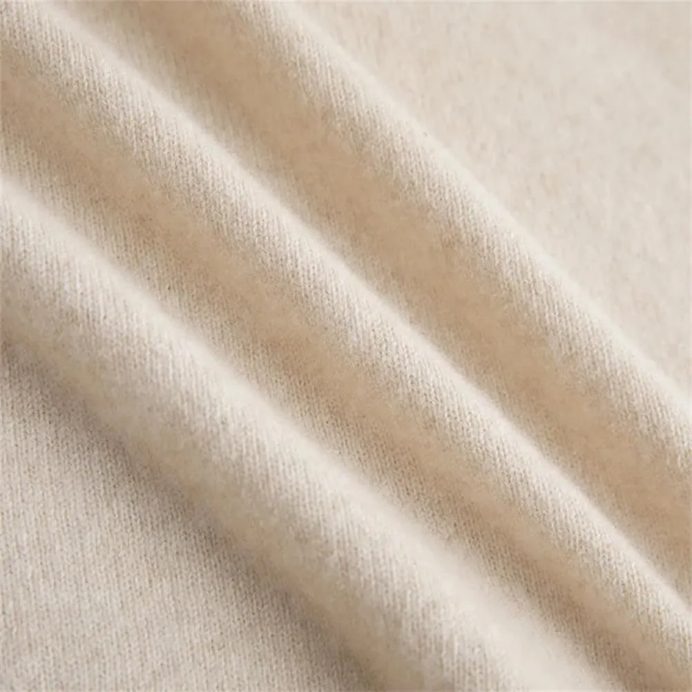 Men Casual V Neck Sweater Ribbed Knit Slim Fit Long Sleeve Solid Color Pullovers Regular Fit Knitting Sweaters