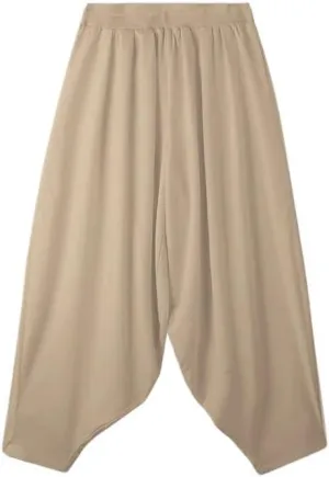 Men Wide Leg Pants Elastic Waist Loose Casual Trousers Men Long Pants