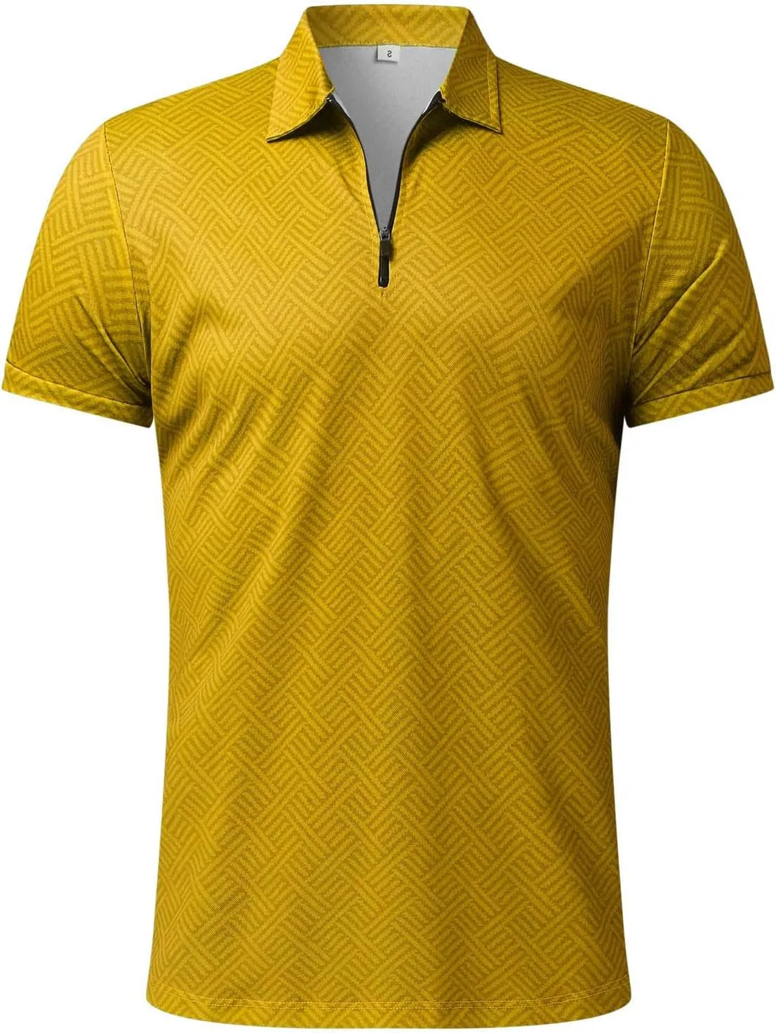 Men's 2 Piece Summer Beach Outfits Quarter Zip T Shirts Short Set Solid Color Big and Tall Comfort Sport Suit