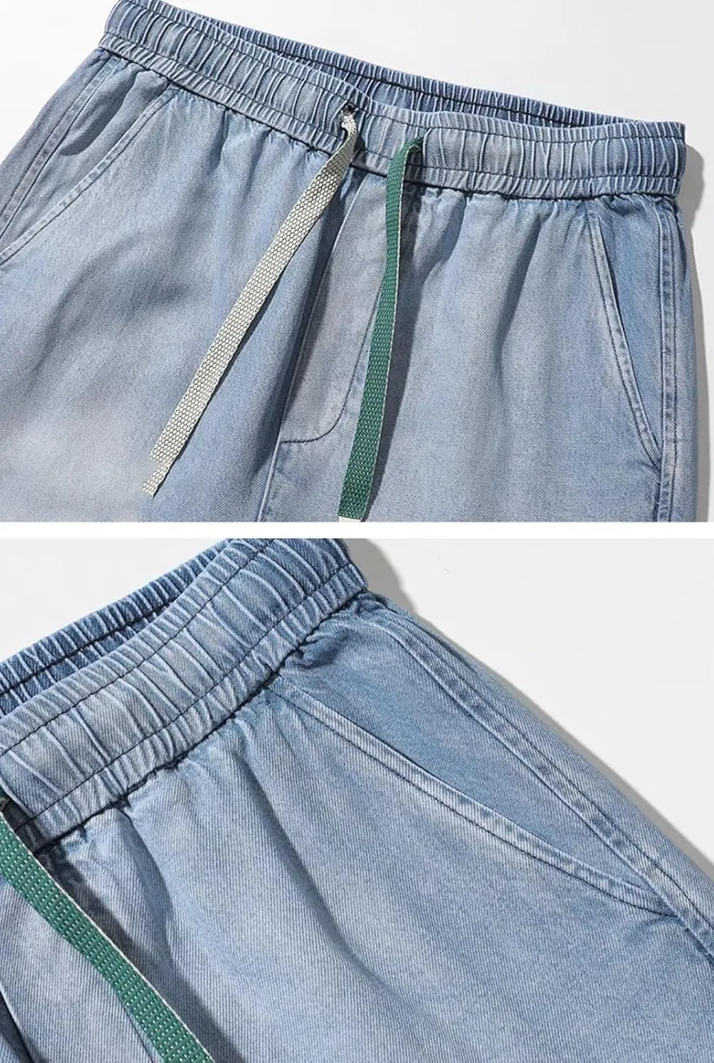 Men's Casual Pants, Loose Sports Straight-Leg Wide-Leg Trousers