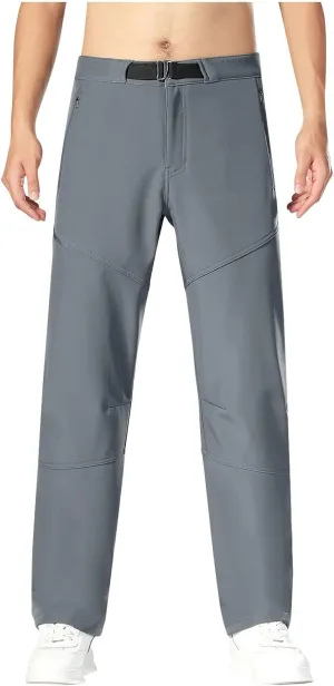 Men's Casual Sports Pants Loose Fit Elastic Waist Patchwork Sweatpants Pants Lightweight Solid Straight Trousers