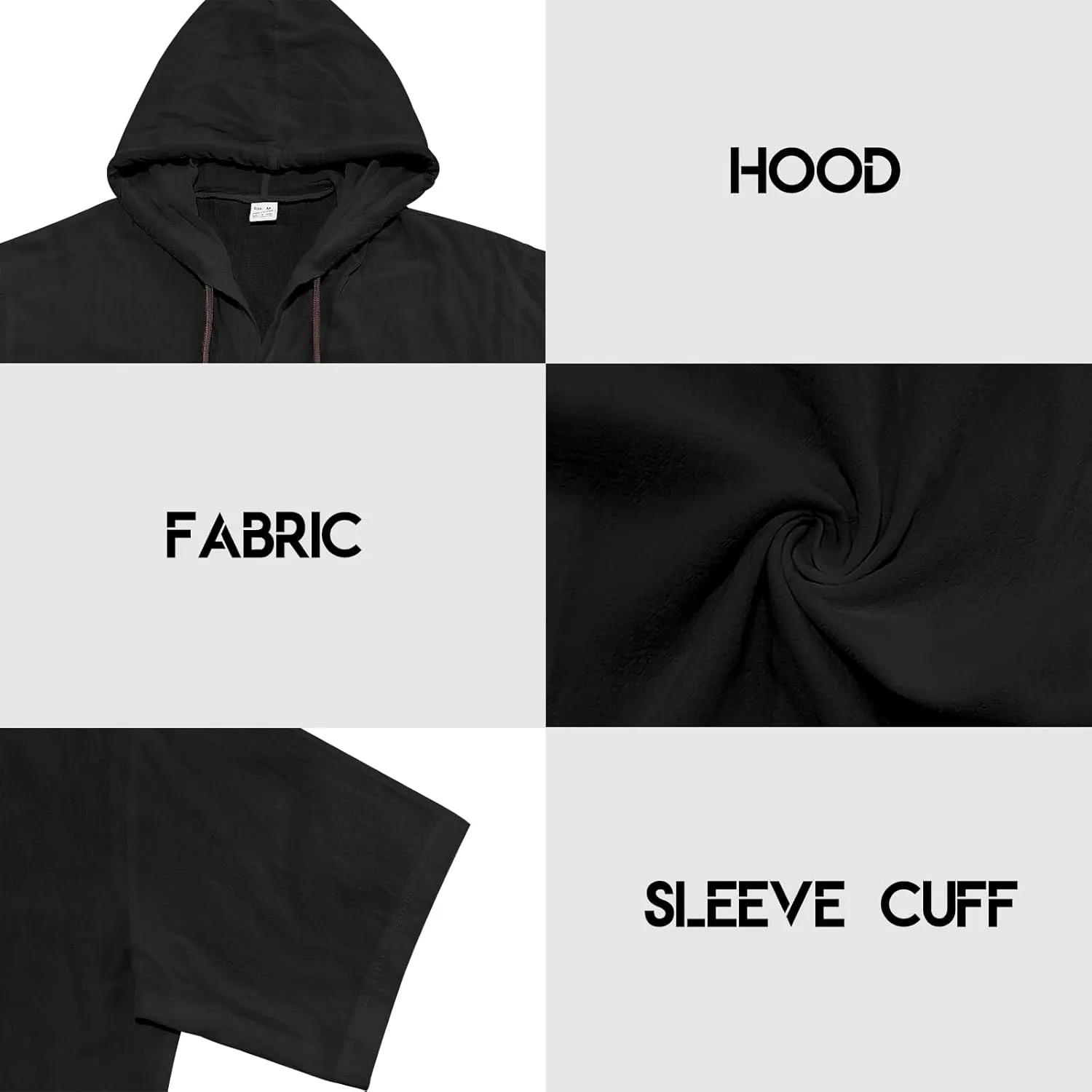 Mens Linen Hoodies Short Sleeve Button Down Shirts Casual Hawaiian Beach Yoga Sweatshirts