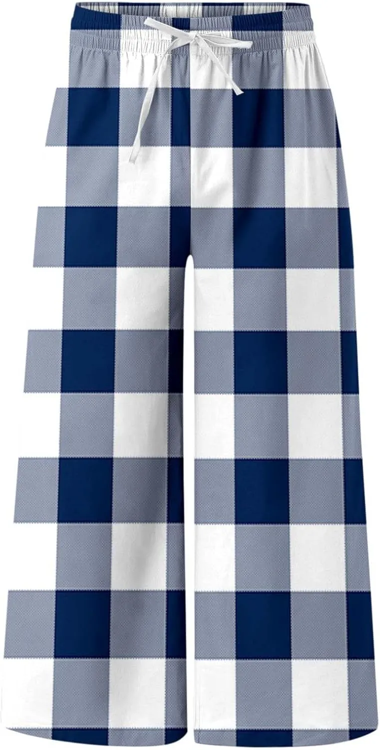 Men's Trousers Summer Pants Beach Pants Drawstring Elastic Waist Comfort Casual Holiday Streetwear Chinos Pants