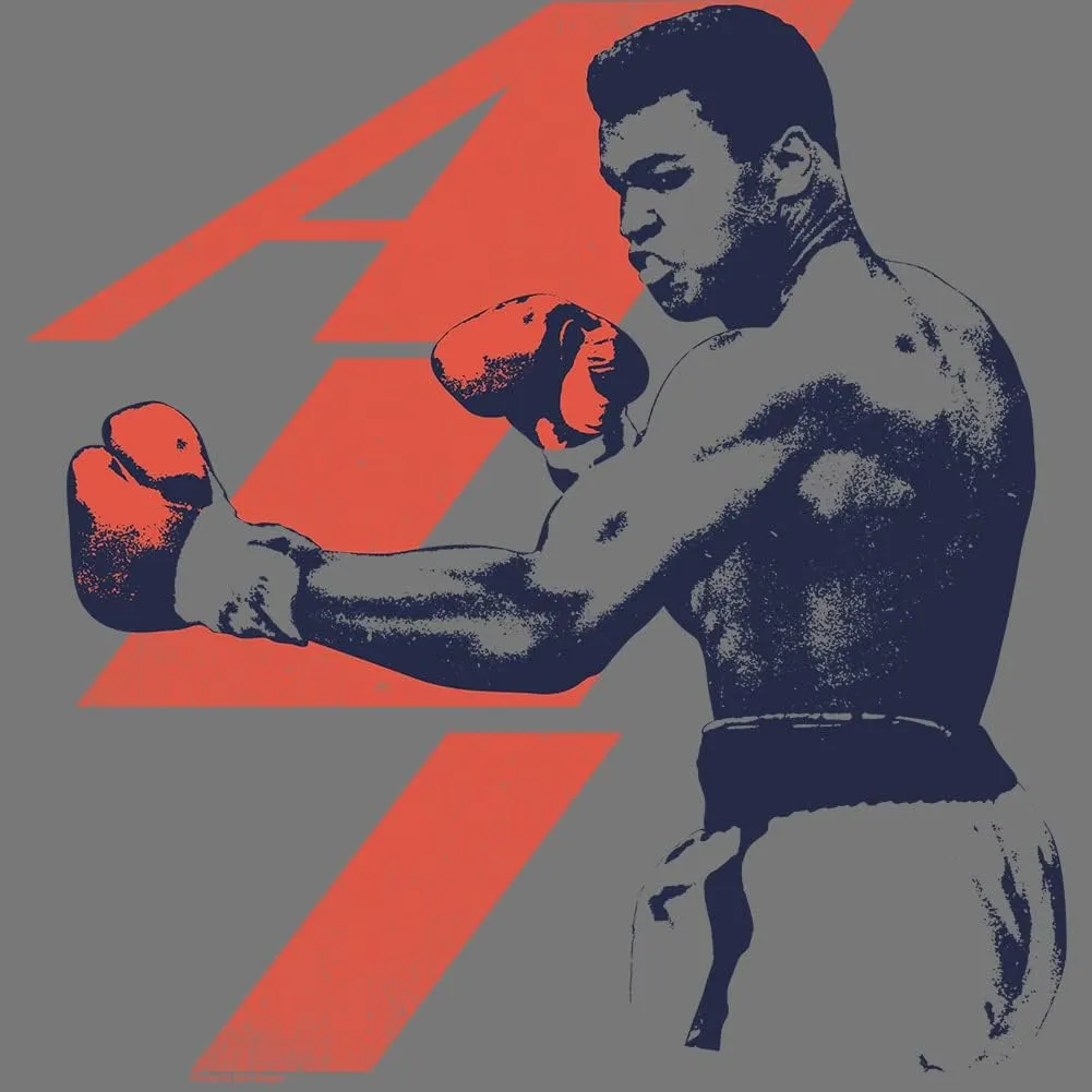 Muhammad Ali Heavyweight Champion Ali Boxing Vintage Style Adult Short Sleeve T-Shirts Graphic Tees