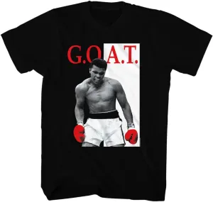 Muhammad Ali T Shirt Heavyweight Champion Goat Adult Short Sleeve T-Shirts Graphic Tees Boxing Shirt