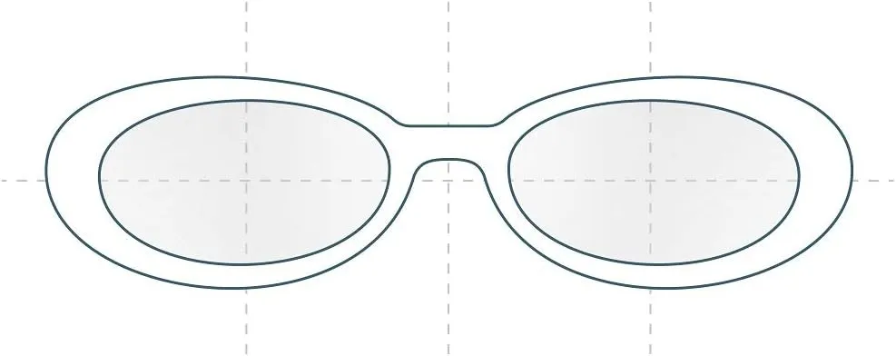 Replacement Sunglass Lenses Compatible for Versace MOD S97 60mm