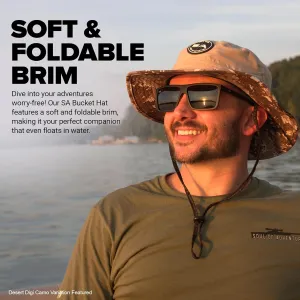 SA Company Bucket Hat | UV 50  for Adults | Sun Protection with Adjustable Fit, Moisture-Wicking Fabric