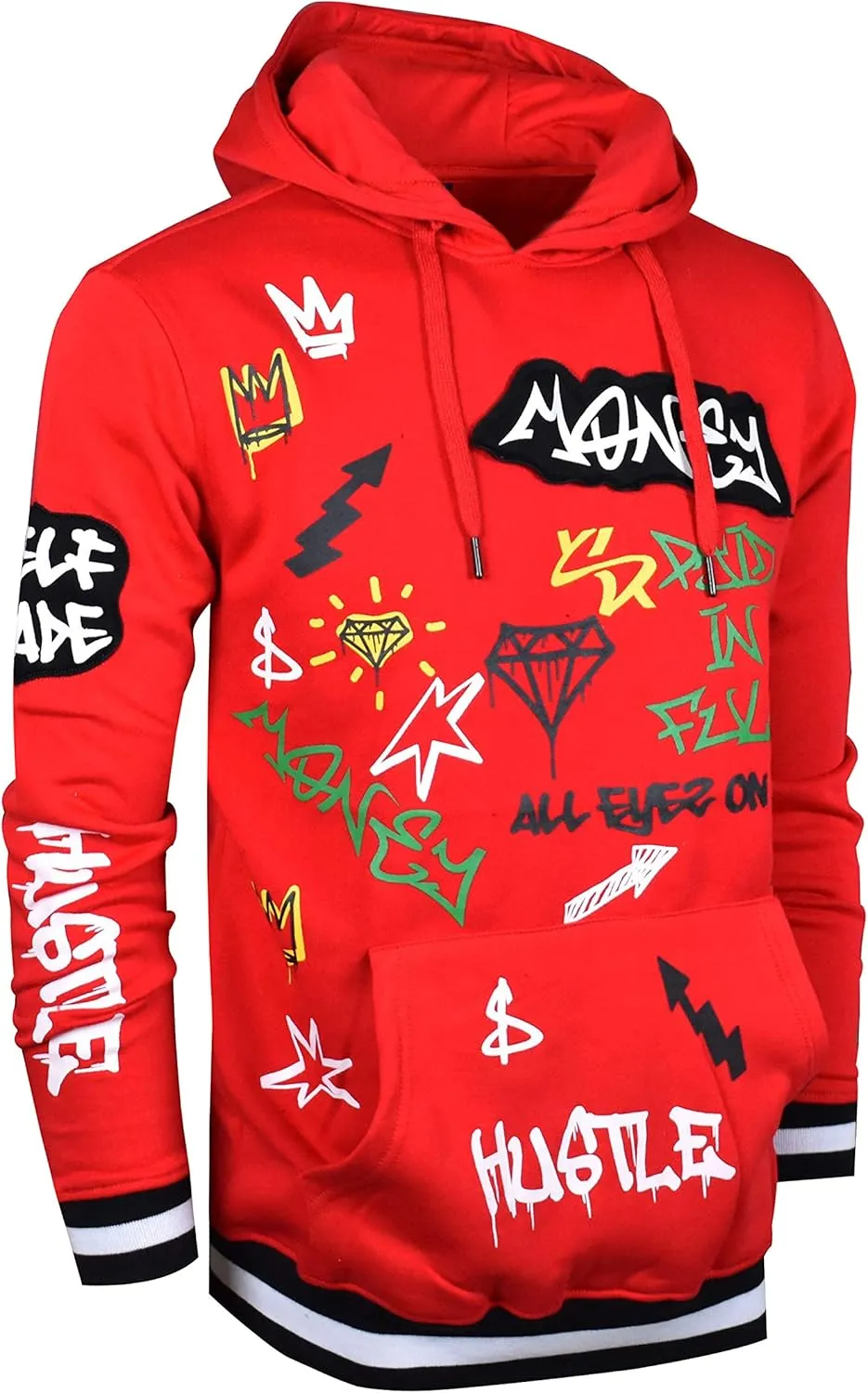 SCREENSHOT Mens Urban Premium Pullover Fleece Hoodie