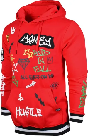 SCREENSHOT Mens Urban Premium Pullover Fleece Hoodie