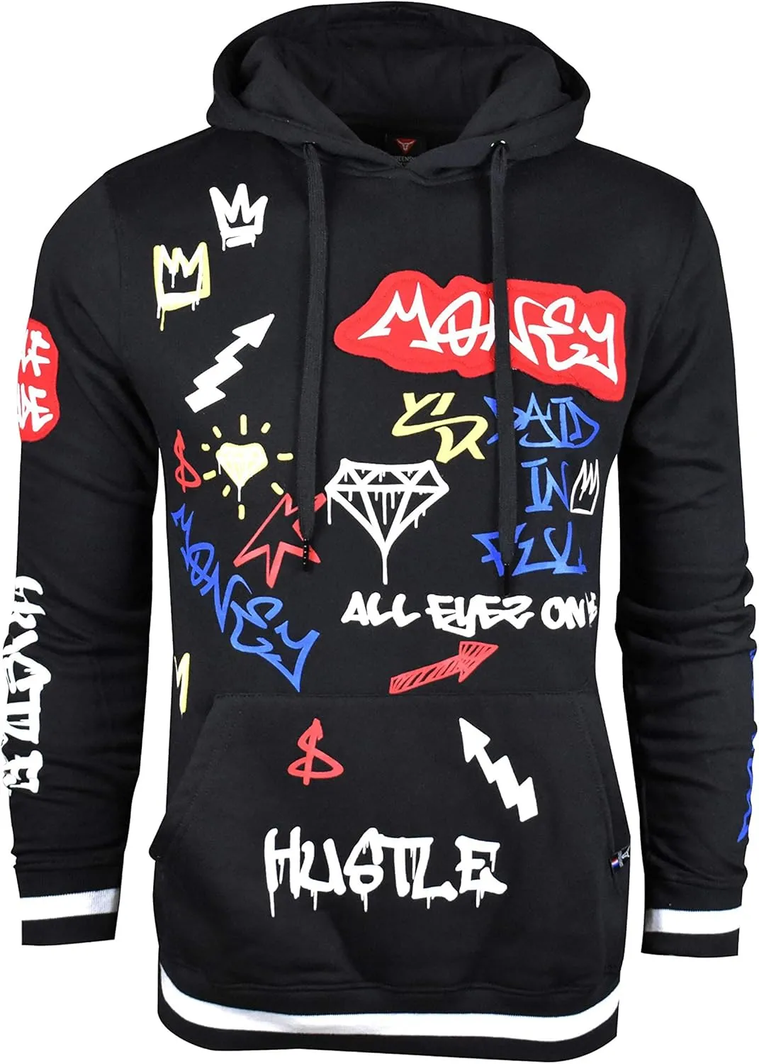 SCREENSHOT Mens Urban Premium Pullover Fleece Hoodie