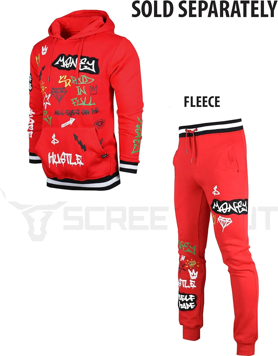 SCREENSHOT Mens Urban Premium Pullover Fleece Hoodie