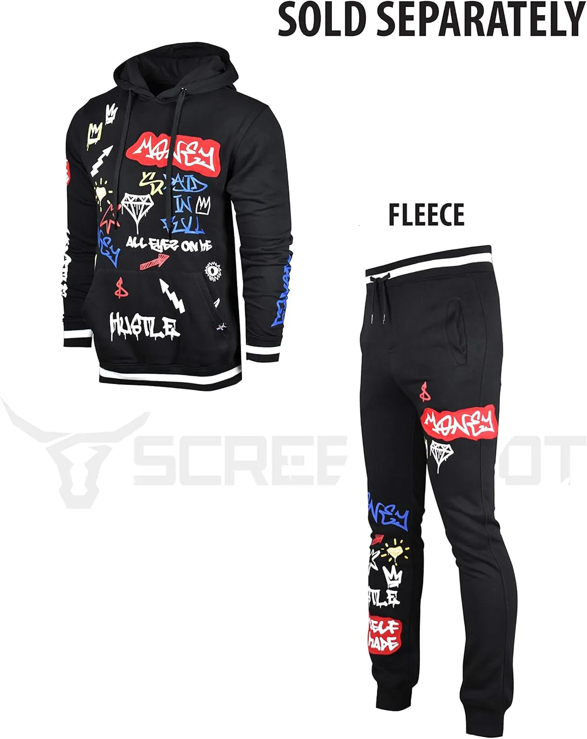 SCREENSHOT Mens Urban Premium Pullover Fleece Hoodie