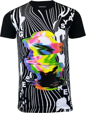 Screenshotbrand Mens Hipster Hip-Hop Urban Tees - NYC Street Fashion Graffiti Animation Print T-Shirt
