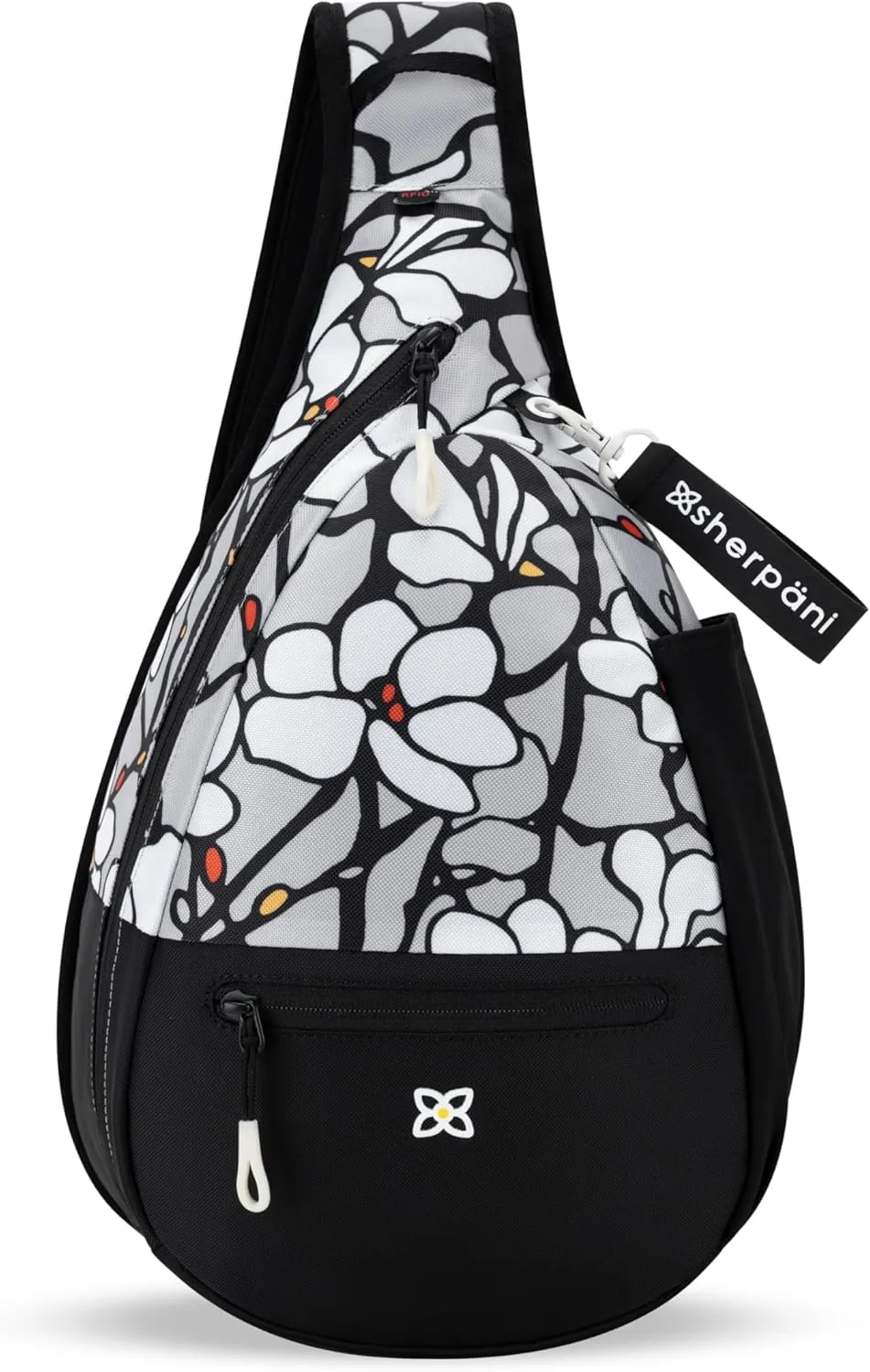 Sherpani Esprit, Sling Backpack, 10L Travel Bag, Women Shoulder Sling Purse, Crossbody Backpack, Sling Pack, Travel Gifts for Mothers Day 2025, RFID Protection, Fits 10 Inch Tablet (Magnolia)