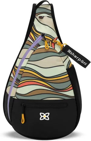 Sherpani Esprit, Sling Backpack, 10L Travel Bag, Women Shoulder Sling Purse, Crossbody Backpack, Travel Gifts, Pickleball Bag, RFID Protection, Fits 10 Inch Tablet (Ventura '73)