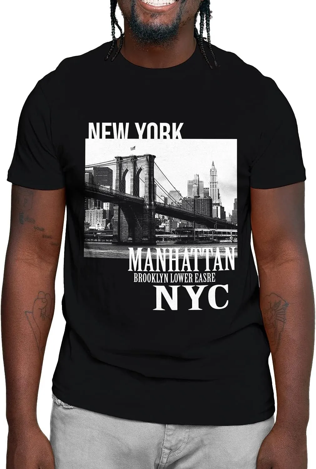 Swag Point Mens Graphic T Shirts  100% Cotton Short Sleeve Urban Casual Tops Streetwear Hip Hop Hipster Tee