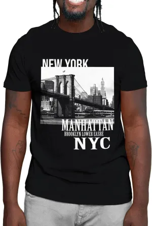 Swag Point Mens Graphic T Shirts  100% Cotton Short Sleeve Urban Casual Tops Streetwear Hip Hop Hipster Tee
