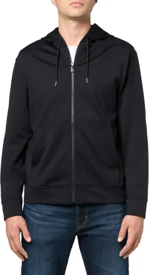 Theory Men's Hoodie Full Zip in Mod Scuba